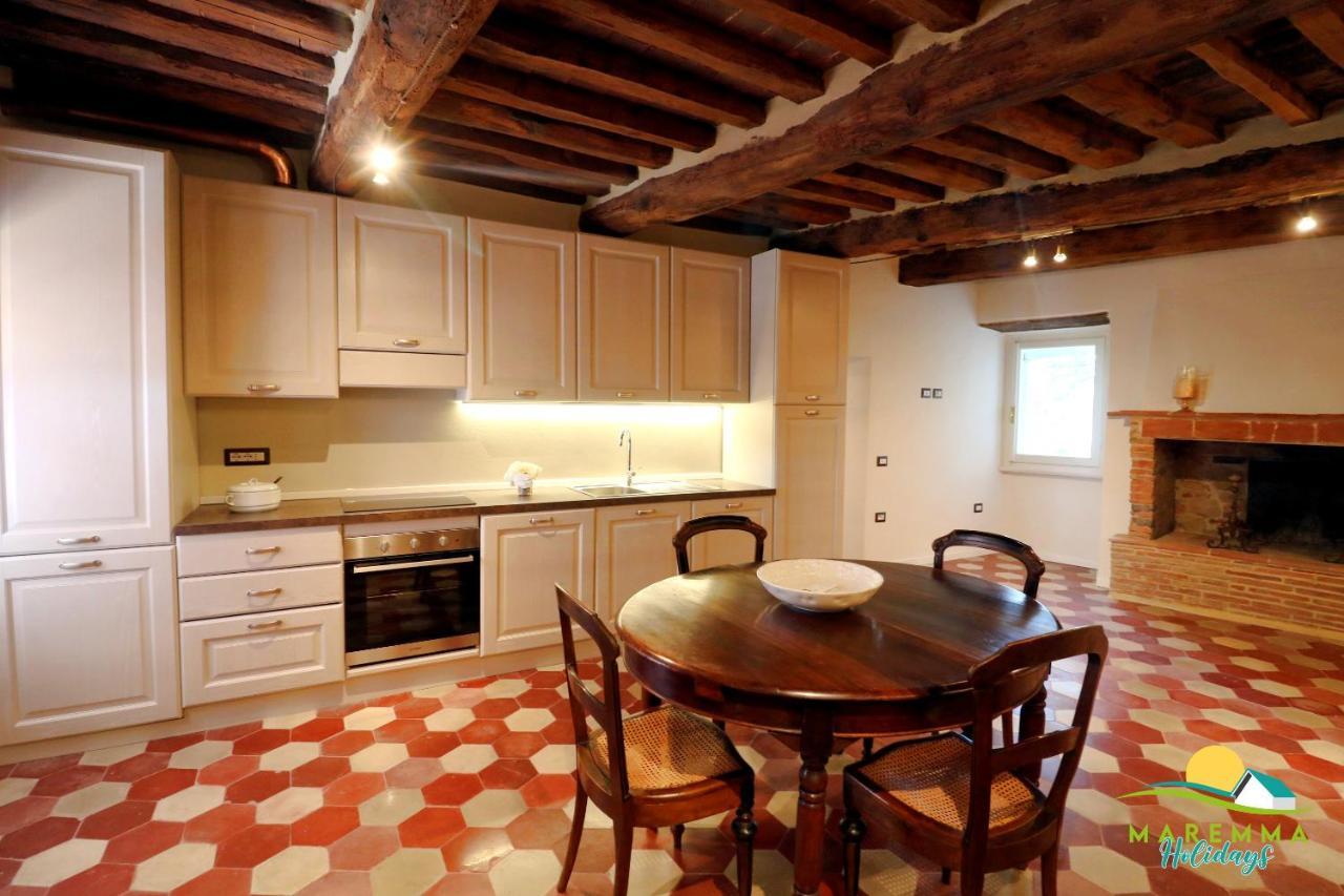 Maremma Holidays- La Casa Di Rocca Scarlino Eksteriør bilde