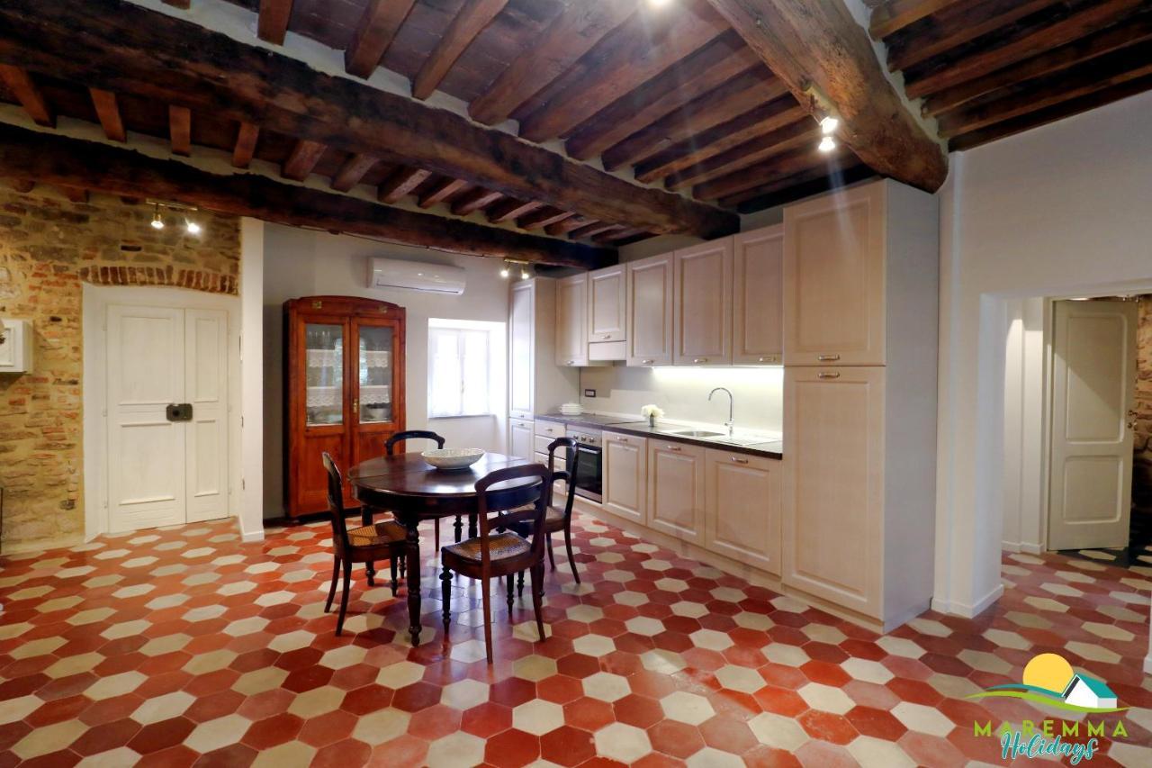 Maremma Holidays- La Casa Di Rocca Scarlino Eksteriør bilde